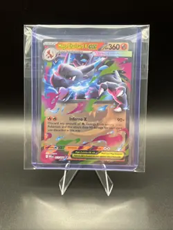 Mega Charizard X ex 013/094 Phantasmal Flames Ultra Rare Holo Pokemon Card NM - Image 5