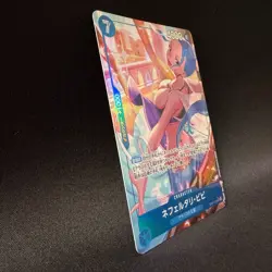 Nefertari Vivi EB04-025 SR Parallel Alt Art Yosuke Adachi One Piece Card JP NM - Image 3