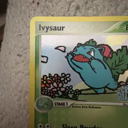 Pokemon TCG Ivysaur #34 Stamped Reverse Holo Card Crystal Guardians 2006 - Image 4