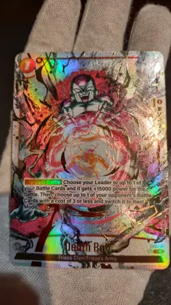 Bandai Dragon Ball Super Card Game Frieza Death Ball Foil Extra fs04-16 - Image 4