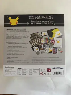 Pokemon TCG: Celebrations Pokemon Center Elite Trainer Box 820650809866 - Image 2