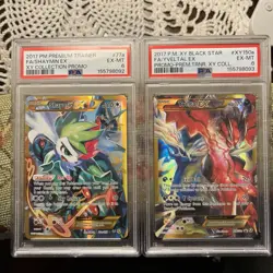 Pokemon TCG Yveltal EX Ultra Rare Holo Card sequential Set - Image 1