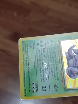 Nidoking 11/102 Holo Rare, Base Set Edition Pokemon Card 1999 WOTC PL!! - Image 5