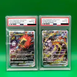 PSA10 Charizard 212/172 Mewtwo 221/172 SAR VSTAR Universe Japanese Pokemon Card - Image 1