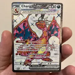 Pokemon TCG Charizard EX SVP056 Black Star Holo Promo Card NM/M Condition - Image 2