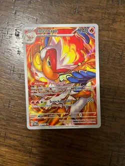 Infernape 173/167 - Illustration Rare - Pokemon TCG - Twilight Masquerade - Image 1