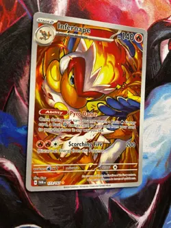 Infernape 173/167 Illustration Rare Twilight Masquerade Pokemon TCG - Image 2