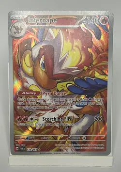 Infernape illustration rare Twilight masquerade 173/167 Pokemon TCG - never used - Image 1