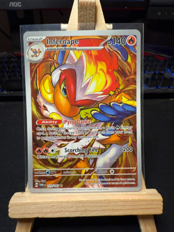 Pokemon TCG Infernape 173/167 – Twilight Masquerade – Illustration Rare – NM - Image 2
