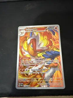 Infernape Pokemon TCG S&V Twilight Masquerade Illustration Card 173/167 - Image 1