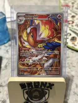 Pokemon TCG SV06: Twilight Masquerade - Infernape 173/167 Illustration Rare EN - Image 1