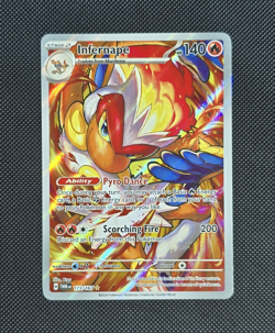 Pokemon TCG Infernape 173/167 SV06 Twilight Masquerade Illustration Rare NM - Image 1