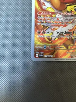 Infernape Pokemon TCG S&V Twilight Masquerade Illustration Card 173/167 - Image 3