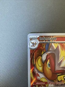 Infernape Pokemon TCG S&V Twilight Masquerade Illustration Card 173/167 - Image 4