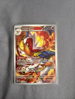 Pokemon TCG Infernape Holo Illustration Card Twilight Masquerade 173/167 - Image 1