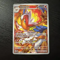 Pokemon TCG Infernape Sv06 Twilight Masquerade Illustration Rare Holo 173/167 - Image 1