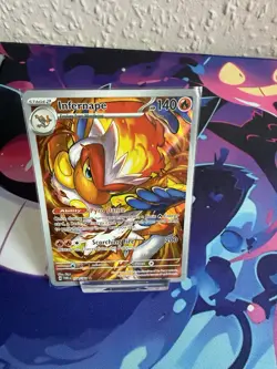 Pokemon TCG Infernape Twilight Masquerade Illustration Rare Card #173/167 - Image 1