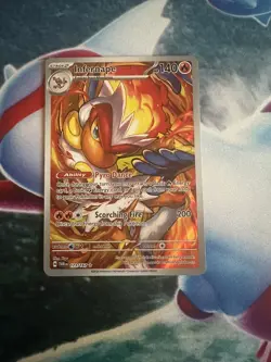 Infernape Pokemon TCG S&V Twilight Masquerade Illustration Card 173/167 - Image 1
