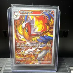 Pokemon TCG Infernape Holo Illustration Rare Card Twilight Masquerade 173/167 - Image 1