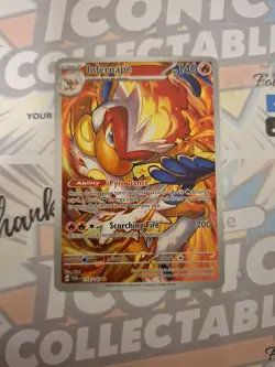 Infernape 173/167 Twilight Masquerade - Illustration Rare NM Pokemon TCG - Image 1