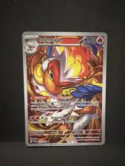 Pokemon TCG Infernape Holo Illustration Rare Twilight Masquerade 173/167 M/NM - Image 1