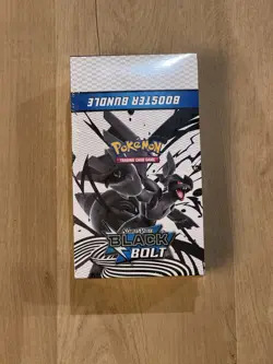 Pokemon TCG Scarlet & Violet Black Bolt Booster Bundle Sealed English - Image 1