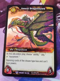 WOW TCG - Epic - Amani Dragonhawk - LP - Image 1