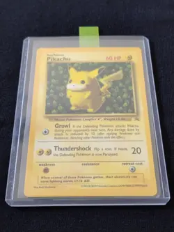 Pokemon Cards Ivy Pikachu & Jigglypuff Corocoro Glossy Grey Star Promo 1999 EX - Image 3