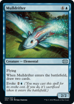 x4 Mulldrifter U MTG Double Masters 2022 M/NM, English - Image 1