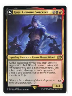 Kuja, Genome Sorcerer R 232 Regular Final Fantasy MTG Card NM - Image 1
