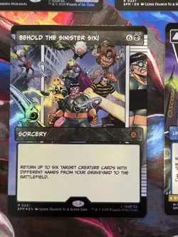 Norman Osborn (Borderless) MTG Marvel's Spider-Man Foil Lot 7x English - NM/M 🔥 - Image 5