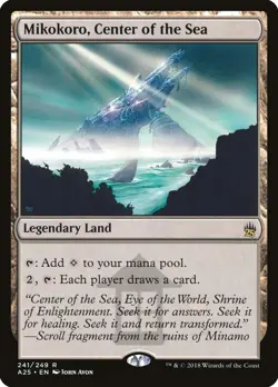 1x Mikokoro, Center of the Sea MTG Masters 25 NM - Image 1