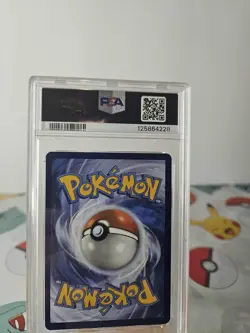 Team Rockets Persian EX Ultra Rare Holo Pokemon Card 219/182 PSA 9 - Image 2