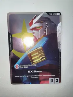 EX Base EXBP-005 Gundam TCG Bandai Card Games Fest 25-26 Stamped Exclusive Promo - Image 1