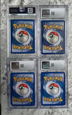 Pokemon Slab Bundle | 4 Cards PSA holo [SEE photos] 1st edition vintage - Image 2
