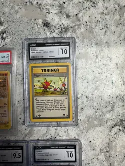 Pokemon Slab Bundle | 4 Cards PSA holo [SEE photos] 1st edition vintage - Image 4