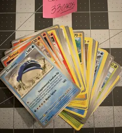 Pokemon 33 Pokemon TCG Trading Cards Lot ALL NON HOLO✨MINT✨ - Image 1