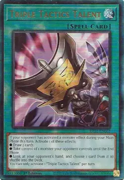 Yugioh! Triple Tactics Talent - RA01-EN063 - Prismatic Ultimate Rare - 1st Ed NM - Image 1