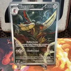 2024 Kingambit #130 Pokemon SVP EN-SV Black Star Promo Card - Image 1