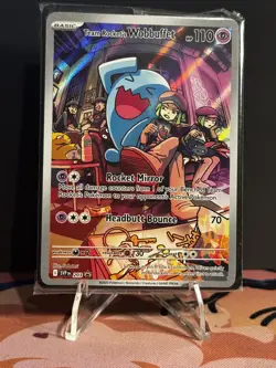 Team Rockets Wobbuffet 203 - Promo Destined Rivals Card - Image 1