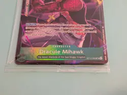 Dracule Mihawk Illustr Box Vol.4 ST12-003 One Piece Promotion Cards Foil Sealed - Image 2