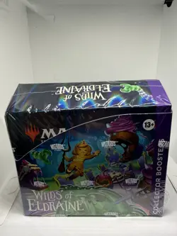 MTG Wilds of Eldraine Collector Booster Box Factory Sealed New English Magic 195166231945 - Image 1