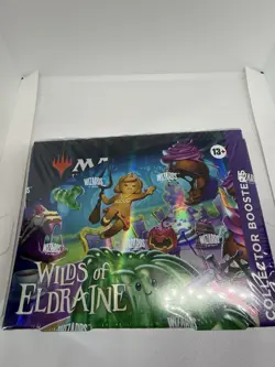 MTG Wilds of Eldraine Collector Booster Box Factory Sealed New English Magic 195166231945 - Image 2