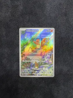 Pokemon TCG Obsidian Flames ETB Charmander Holo Black Star Promo Card SVP044 - Image 1