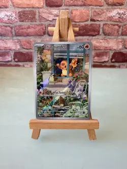 Pokemon TCG Obsidian Flames ETB Charmander Holo Black Star Promo Card SVP044 - Image 1