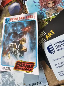 Empire Strikes Back 1980 Topps - Original Header Card #133 - Image 3