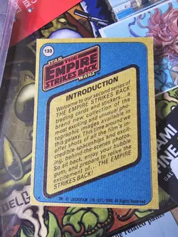 Empire Strikes Back 1980 Topps - Original Header Card #133 - Image 4