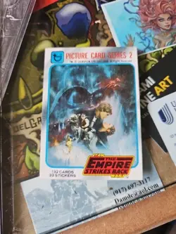 Empire Strikes Back 1980 Topps - Original Header Card #133 - Image 5