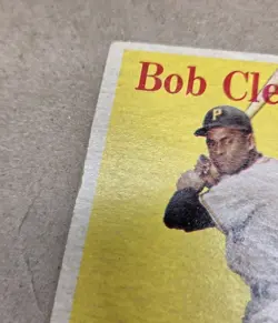 1958 Topps Roberto Clemente #52 - Pittsburgh Pirates Baseball HOF Ex. - Image 2