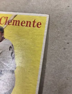 1958 Topps Roberto Clemente #52 - Pittsburgh Pirates Baseball HOF Ex. - Image 4